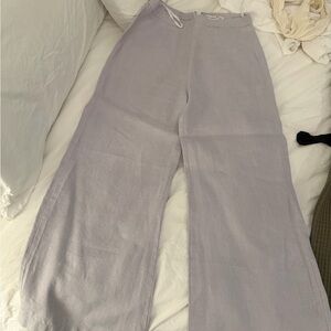 Faithfull the Brand Soft Purple Trousers